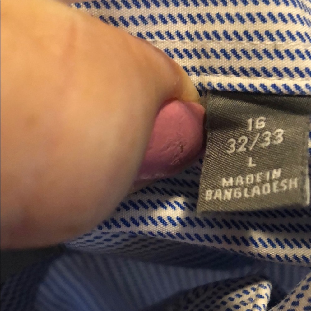 Men's shirt by michael kors size 16 - Picture 6 of 6